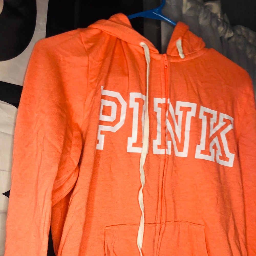 a zip up jacket